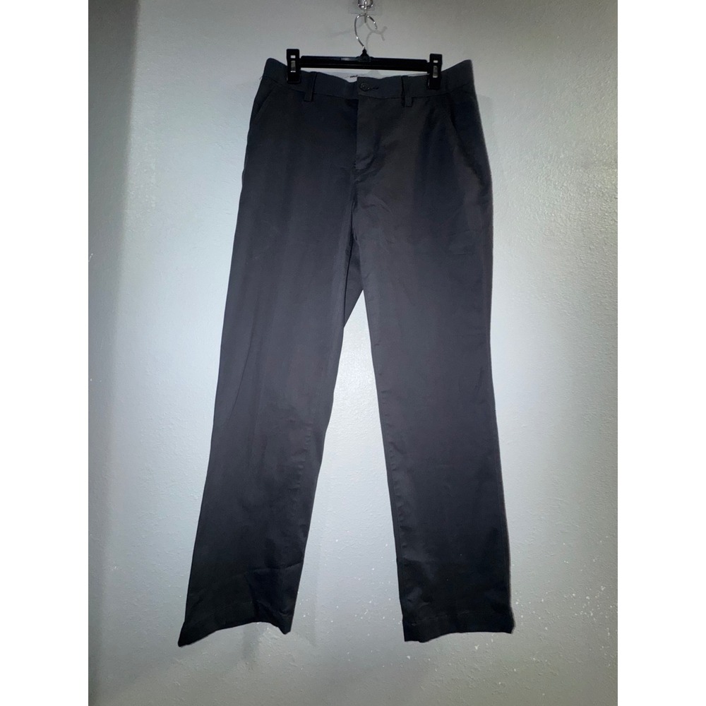 Adidas AdiPure Mens‎ Golf Pants 32x32 Navy Blue Stretch Cotton Lyocell Chino